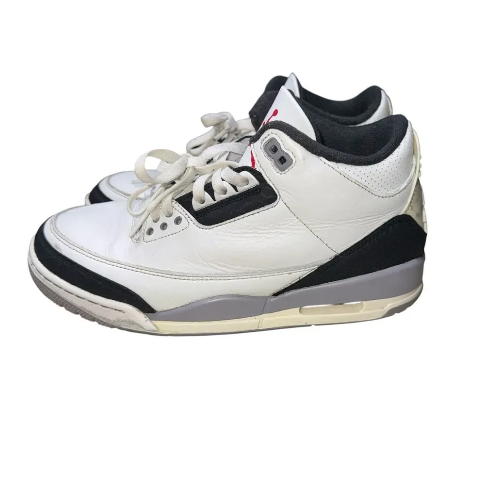 Air Jordan 3 Cement Grey Men's Size 8.5 Sneakers CT8532-106